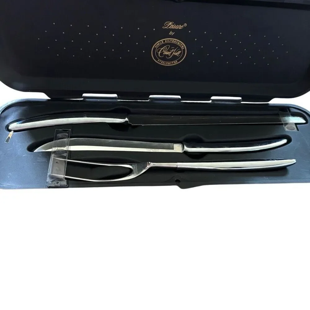 Vintage Carvel Hall 3 Piece Carving Set